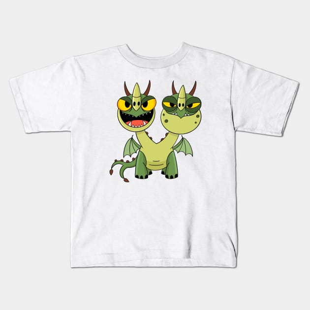 Balf dragons, dragon rider, face mask for kids, httyd, baby dragon Kids T-Shirt by PrimeStore